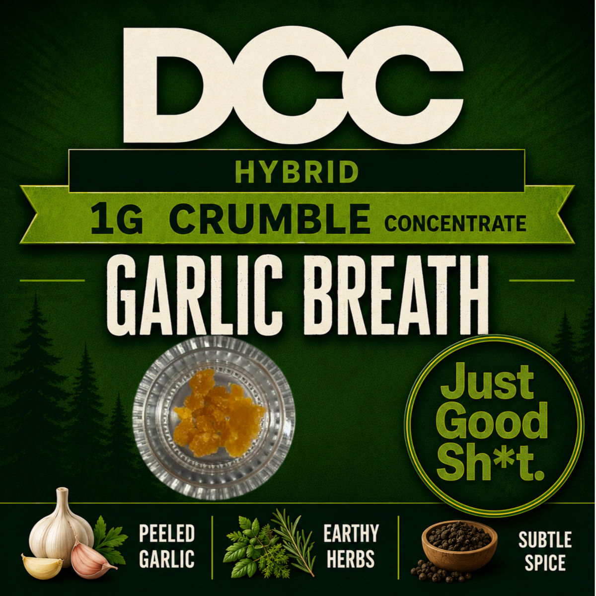 Garlic Breath Crumble