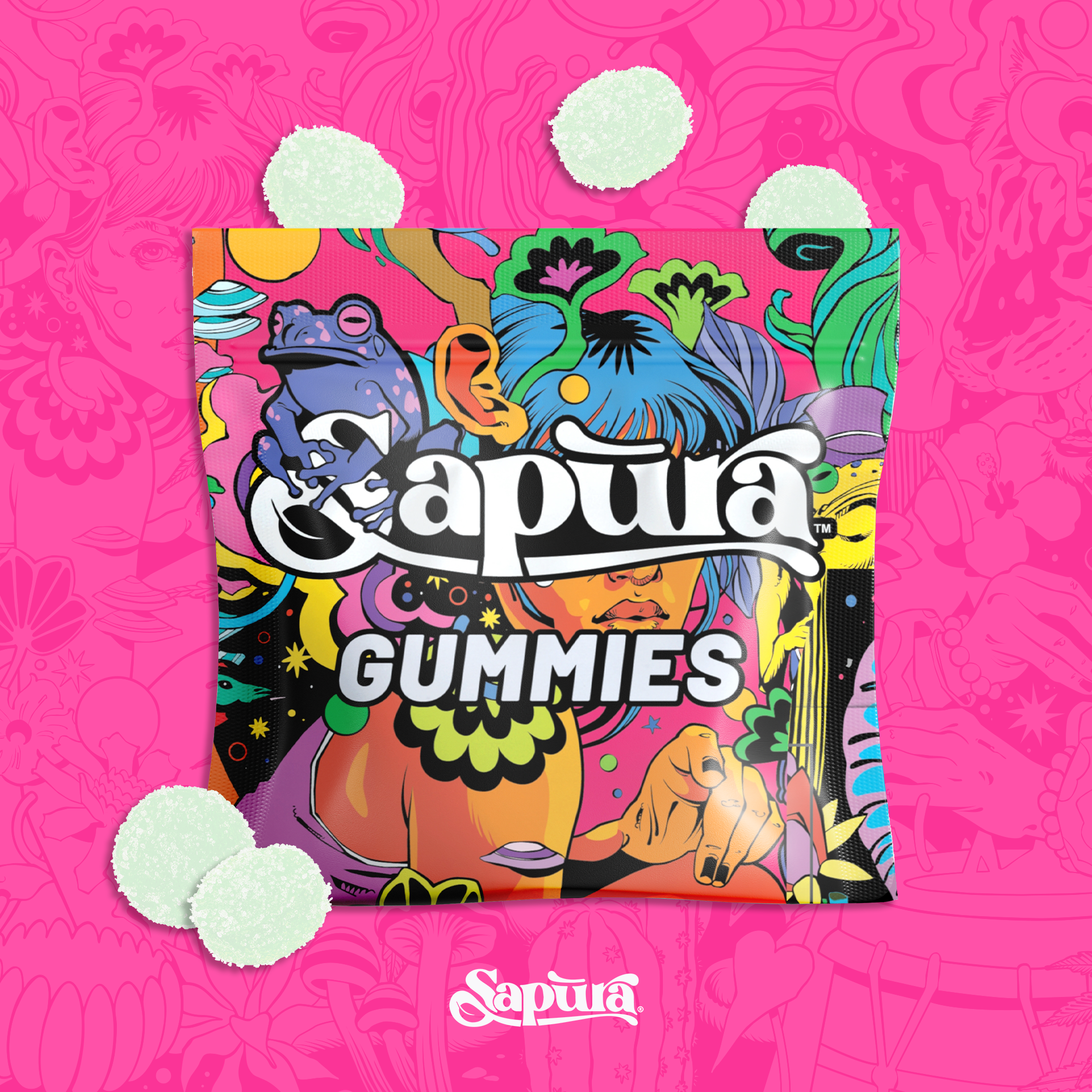 Poppin' Pineapple Gummies