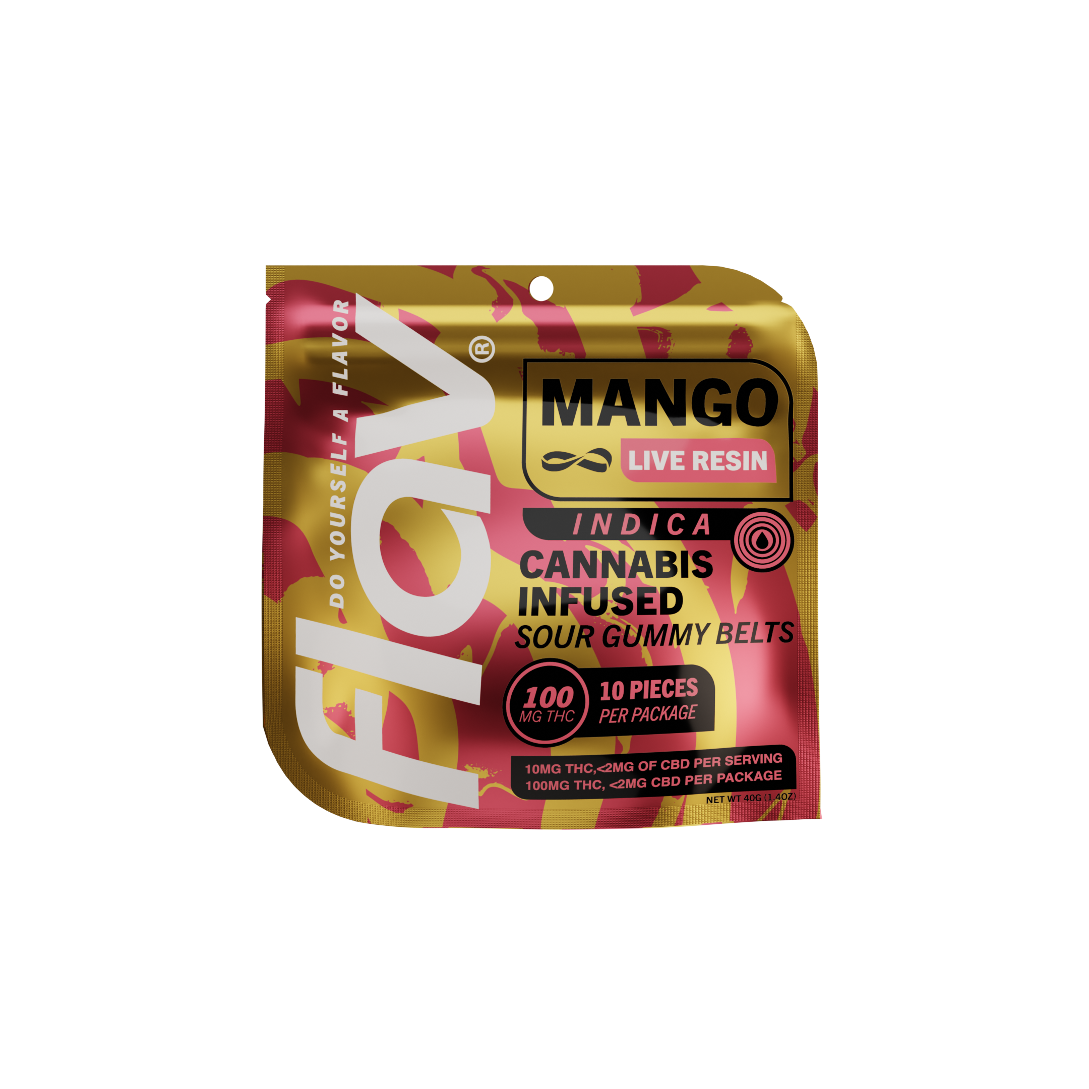 Live Resin Mango Belts 10pcs