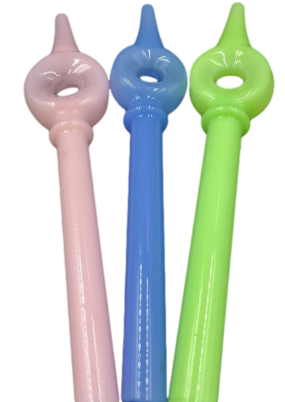 6.5" Dab Tube with DonutLuvBuds