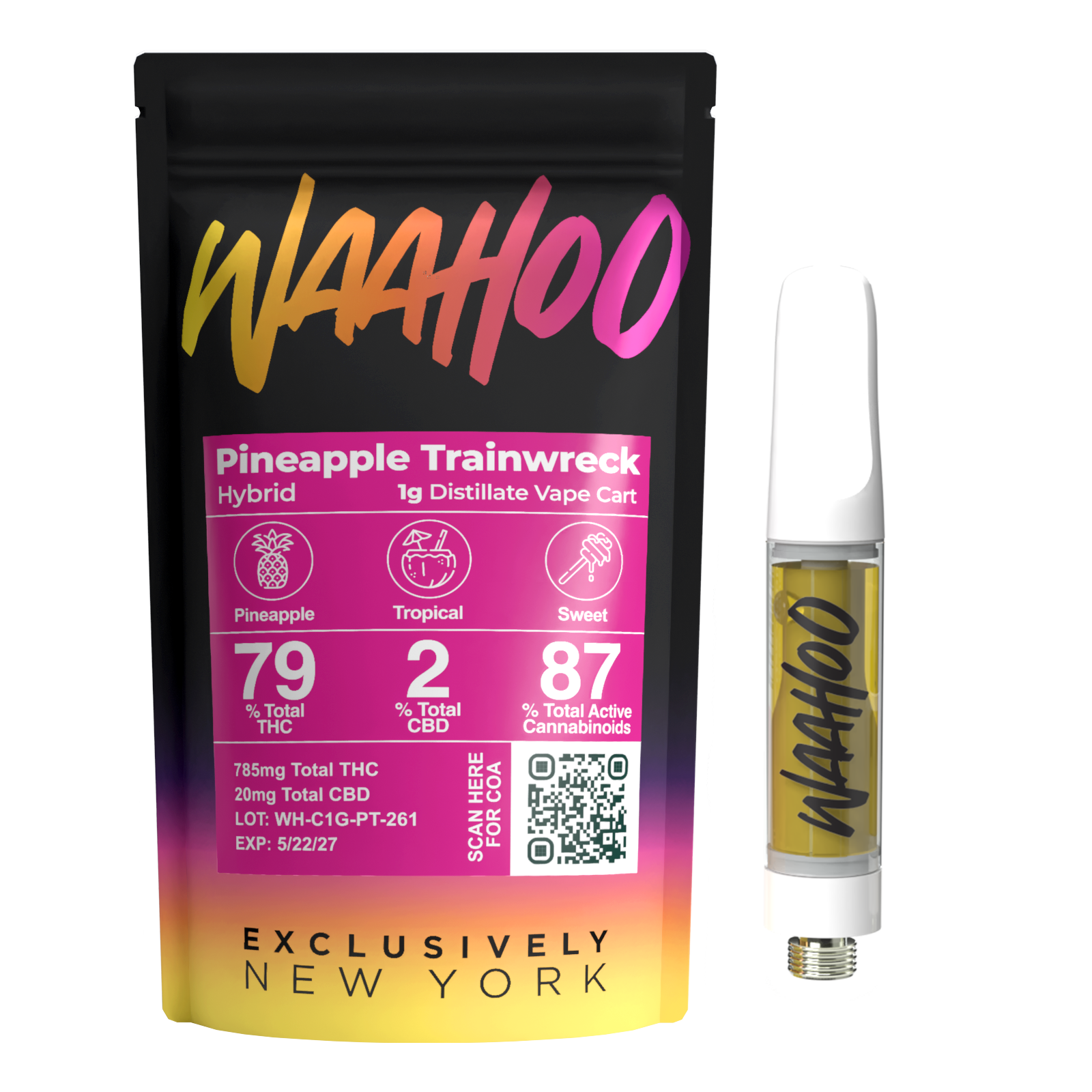 Pineapple Trainwreck CartridgeWaahoo
