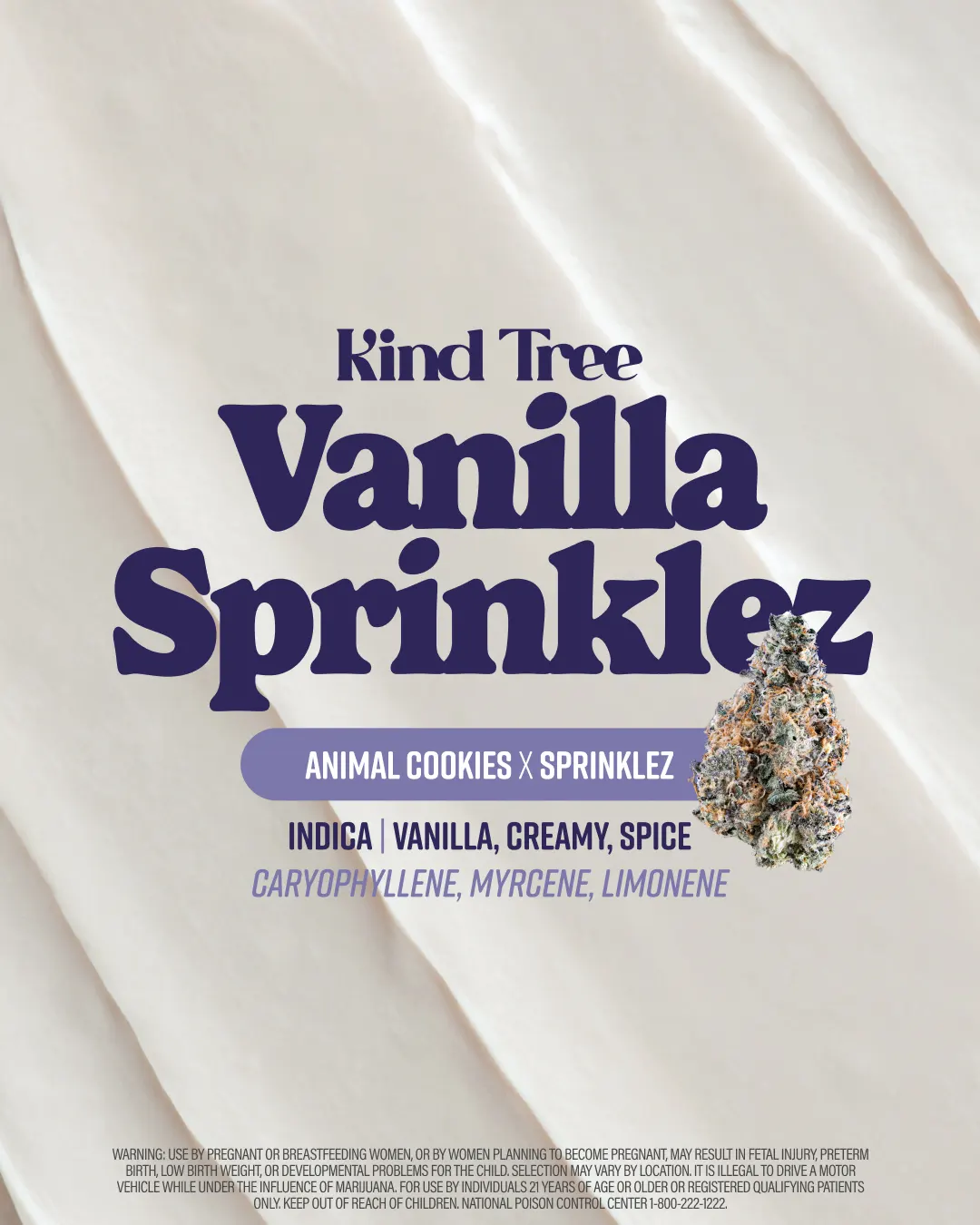Kind Tree Vanilla Sprinklez Flower (REC)Kind Tree
