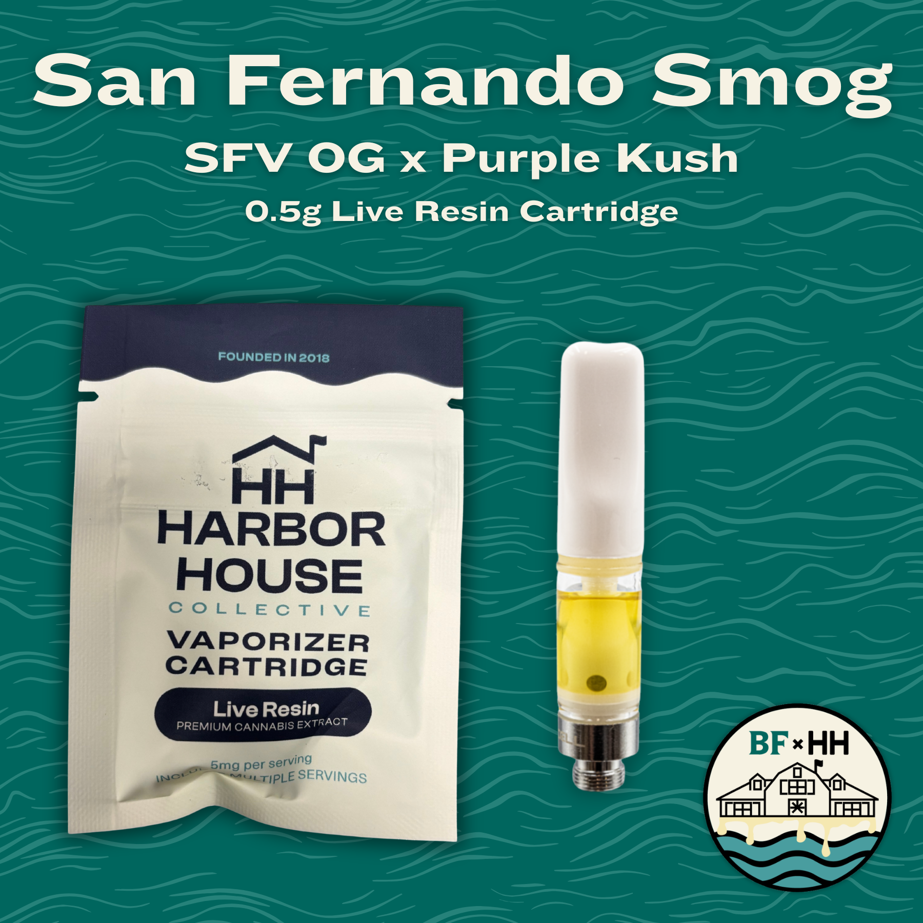 San Fernando Smog Live Resin Cartridge