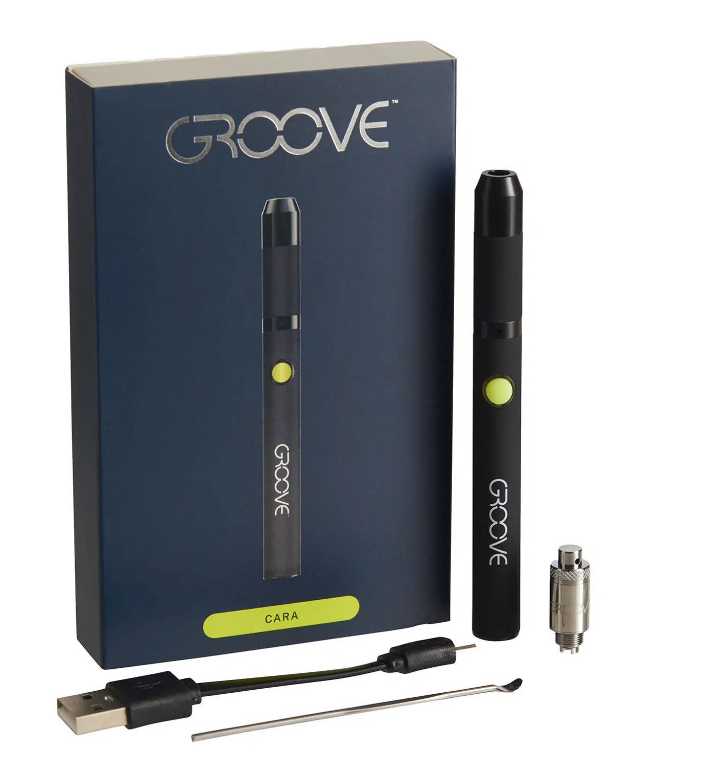 Groove: Accessory Vaporizer Cara Concentrate Pen w/ Quartz CoilGroove